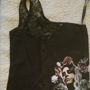 Sullen Angels One Shoulder Top